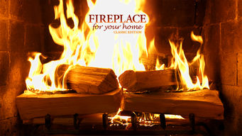 Fireplace 4K: Classic Crackling Fireplace